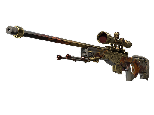 AWP | Sovereign Flame (Well-Worn)