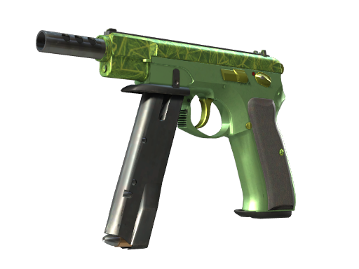 CZ75-Auto | Emerald Quartz (Well-Worn)
