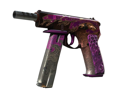 CZ75-Auto | Xiangliu (Battle-Scarred)