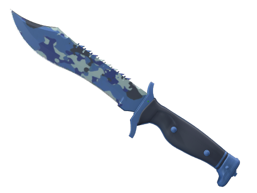 ★ Bowie Knife | Bright Water (Battle-Scarred)