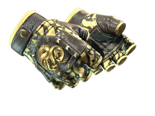 ★ Broken Fang Gloves | Yellow-banded (Battle-Scarred)