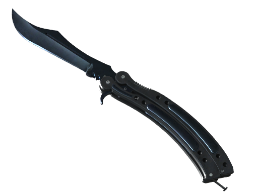 ★ Butterfly Knife | Blue Steel (Battle-Scarred)