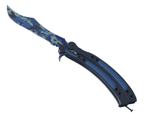★ Butterfly Knife | Bright Water (Battle-Scarred)