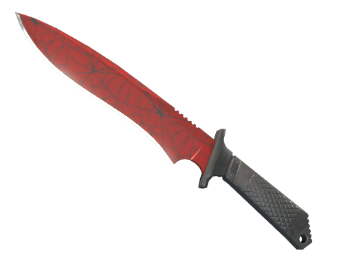 ★ Classic Knife | Crimson Web (Battle-Scarred)