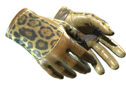 ★ Driver Gloves | Queen Jaguar (Well-Worn)