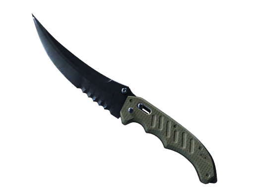 ★ Flip Knife | Blue Steel (Battle-Scarred)