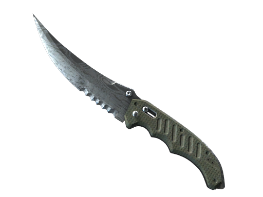 ★ Flip Knife | Damascus Steel (Field-Tested)