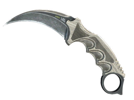 ★ Karambit | Black Laminate (Well-Worn)