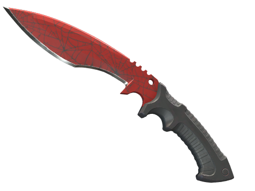 ★ Kukri Knife | Crimson Web (Well-Worn)