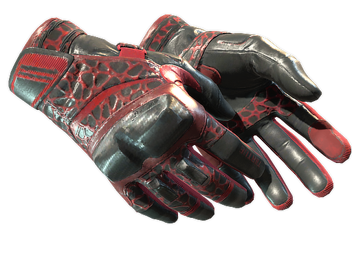 ★ Moto Gloves | Blood Pressure (Well-Worn)