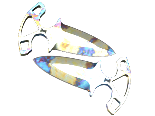 ★ Shadow Daggers | Case Hardened (Battle-Scarred)