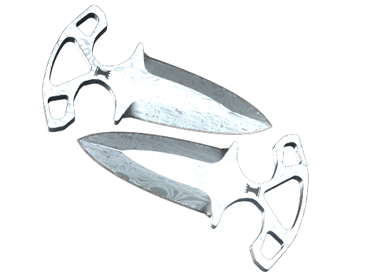 ★ Shadow Daggers | Damascus Steel (Battle-Scarred)