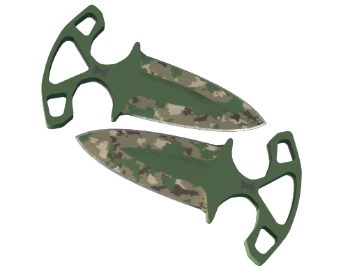 ★ Shadow Daggers | Forest DDPAT (Battle-Scarred)