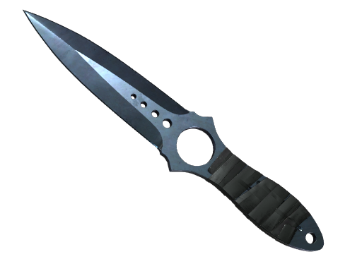 ★ Skeleton Knife | Blue Steel (Battle-Scarred)
