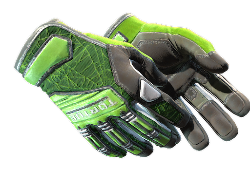 ★ Specialist Gloves | Emerald Web (Well-Worn)