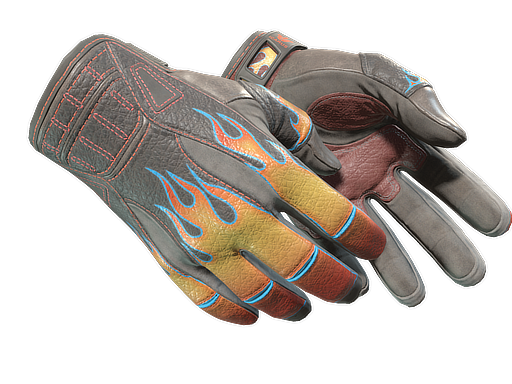 ★ Sport Gloves | Blaze (Well-Worn)
