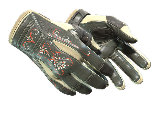 ★ Sport Gloves | Creme Pinstripe (Well-Worn)