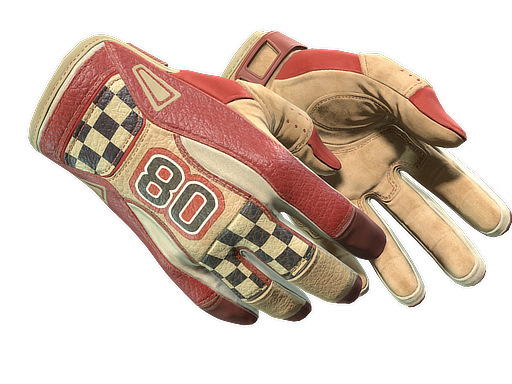 ★ Sport Gloves | Red Racer (Well-Worn)
