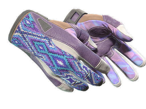 ★ Sport Gloves | Violet Beadwork (Field-Tested)