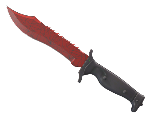 ★ StatTrak™ Bowie Knife | Crimson Web (Battle-Scarred)