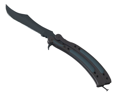 ★ StatTrak™ Butterfly Knife | Night (Field-Tested)