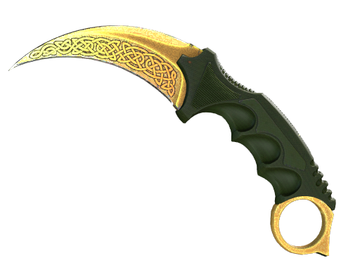 ★ StatTrak™ Karambit | Lore (Well-Worn)
