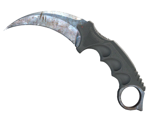 ★ StatTrak™ Karambit | Rust Coat (Battle-Scarred)