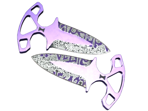 ★ StatTrak™ Shadow Daggers | Freehand (Battle-Scarred)
