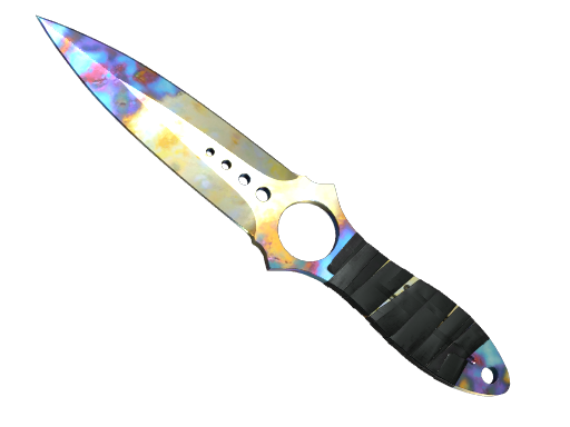 ★ StatTrak™ Skeleton Knife | Case Hardened (Battle-Scarred)