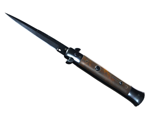 ★ StatTrak™ Stiletto Knife | Blue Steel (Field-Tested)