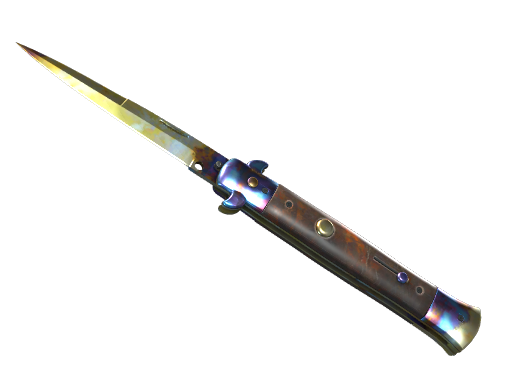 ★ StatTrak™ Stiletto Knife | Case Hardened (Field-Tested)