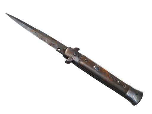 ★ StatTrak™ Stiletto Knife | Rust Coat (Battle-Scarred)
