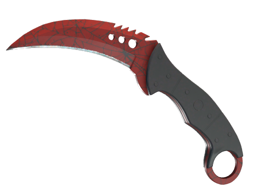★ StatTrak™ Talon Knife | Crimson Web (Battle-Scarred)