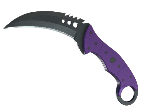 ★ StatTrak™ Talon Knife | Ultraviolet (Battle-Scarred)