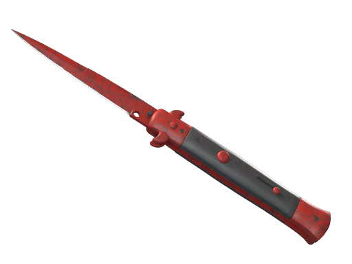 ★ Stiletto Knife | Crimson Web (Field-Tested)