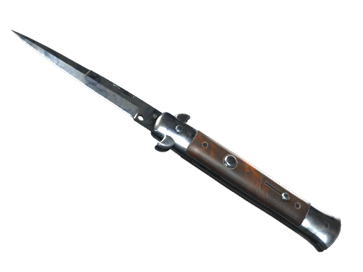 ★ Stiletto Knife | Stained (Well-Worn)