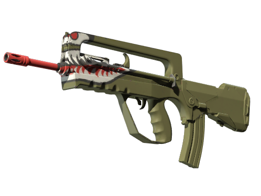 FAMAS | Spitfire (Battle-Scarred)