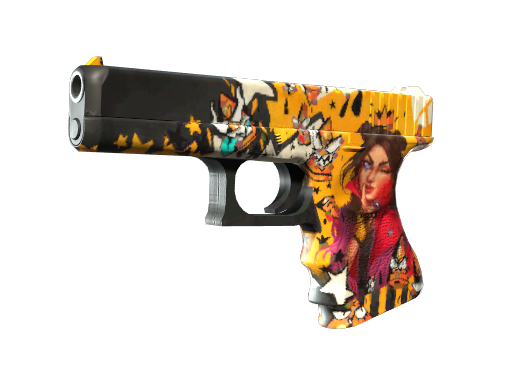 Glock-18 | Bullet Queen (Battle-Scarred)
