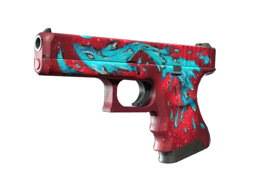 Glock-18 | Water Elemental (Well-Worn)