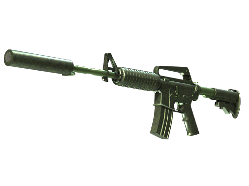 M4A1-S | Moss Quartz (Well-Worn)