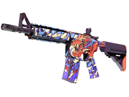 M4A4 | 龍王 (Dragon King) (Field-Tested)