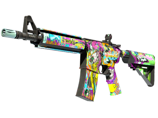 M4A4 | In Living Color (Battle-Scarred)