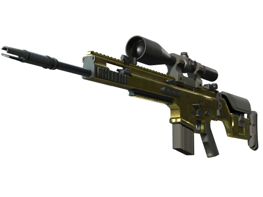 SCAR-20 | Brass (Field-Tested)