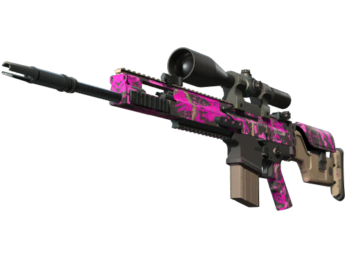 SCAR-20 | Splash Jam (Well-Worn)