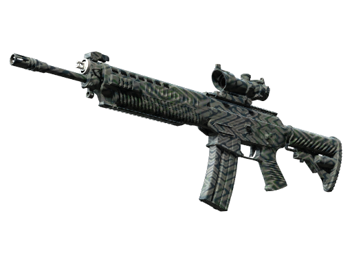 SG 553 | Barricade (Well-Worn)