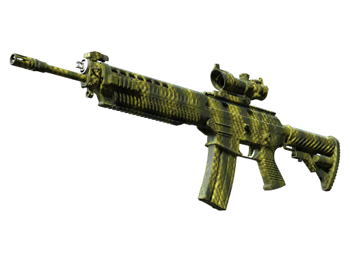 SG 553 | Gator Mesh (Battle-Scarred)