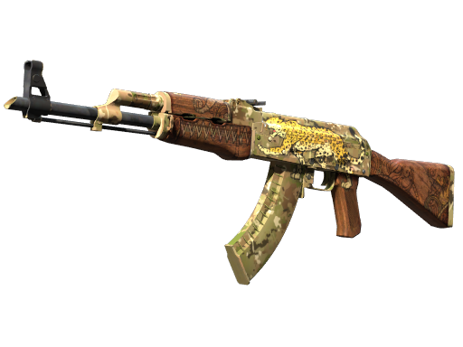 Souvenir AK-47 | Panthera onca (Well-Worn)