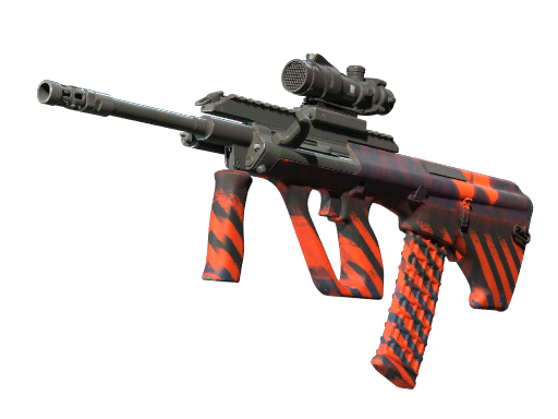 Souvenir AUG | Radiation Hazard (Well-Worn)
