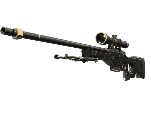 Souvenir AWP | Black Nile (Well-Worn)