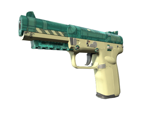 Souvenir Five-SeveN | Coolant (Well-Worn)